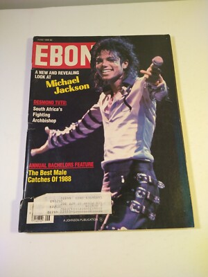 June 1988 Ebony / MICHEAL JACKSON, NEW AND REVEALING LOOK / DESMOND TUTU