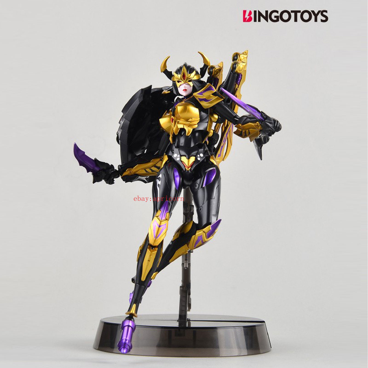 NEW Bingo Toys BT-04 Spider Girl Black Widow Kong Robot Action