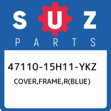 47110-15H11-YKZ Suzuki Cover,frame,r(blue) 4711015H11YKZ, New Genuine OEM Part