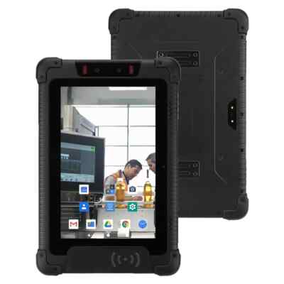 Portable 8'' 5G WiFi  Android 9.0 Quad Core 32GB Storage Rugged Tablet with NFC