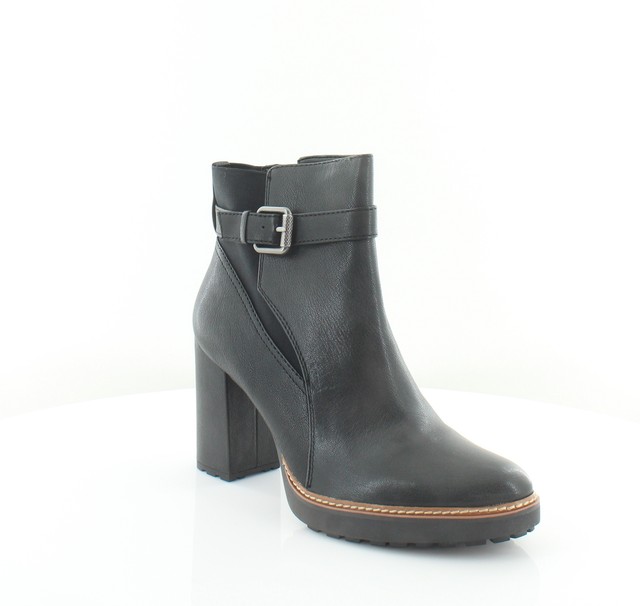 naturalizer cora leather booties