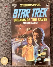 Vintage Star Trek powieść / książka - #3 "Dreams of the Raven" Carmen Carter