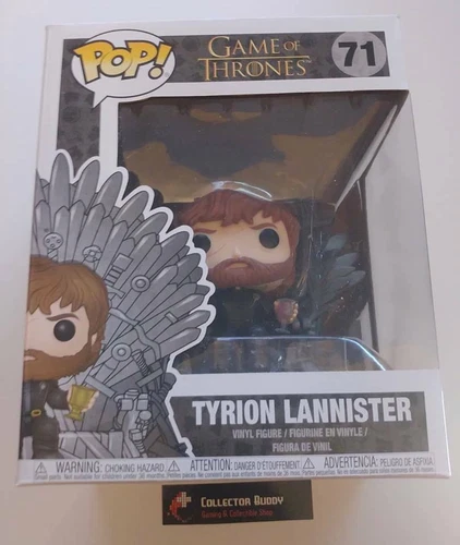 Funko Pop! Game of Thrones 71 Tyrion Lannister on throne Pop Vinyl GOT FU37404