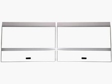 Clear 36" Glass Aquarium Canopy Set - Reduces Evaporation  Enhances Aesthetics