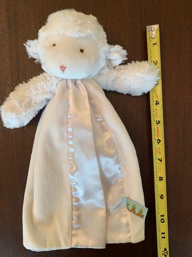 Bunnies By The Bay Lamb Lovey Baby Security Blanket Wrist Strap Sheep - Afbeelding 6 van 8