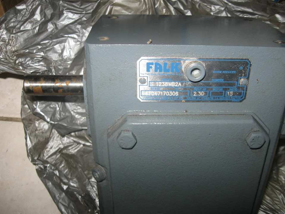 NEW Falk Omnibox Gear Worm Reducer w/ flange Coupling Kit # 4705644  # 1238WB2A - Image 3 of 4