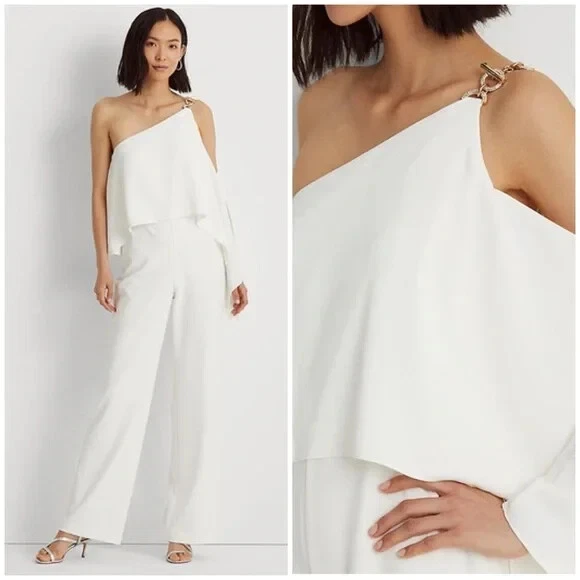 Zephyra Buttermilk Jumpsuit – Safiyaa London