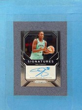 2021 Prizm TINA CHARLES Auto Signatures Washington Mystics ~SR09A