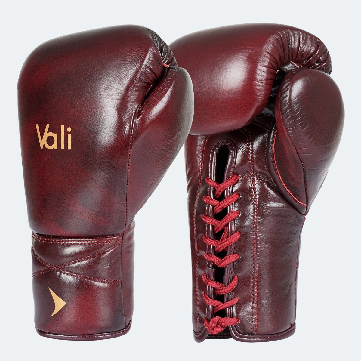 Leather boxing gloves hot sale