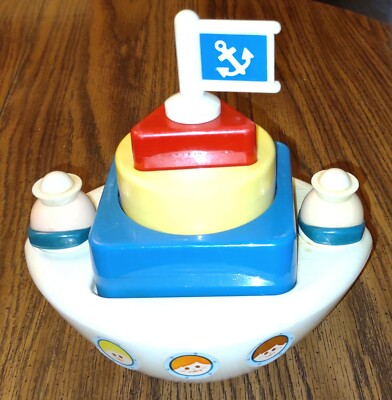 Little Tikes Tuggy Sandbox Boat RARE Little Tikes Tubby Tug Boat