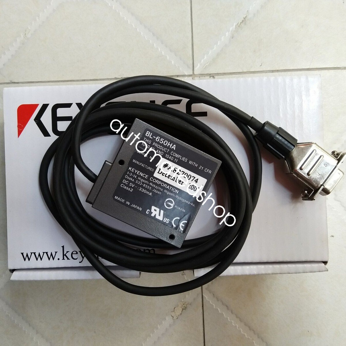 1PC new keyence BL-650HA Laser barcode reader Shipping DHL or