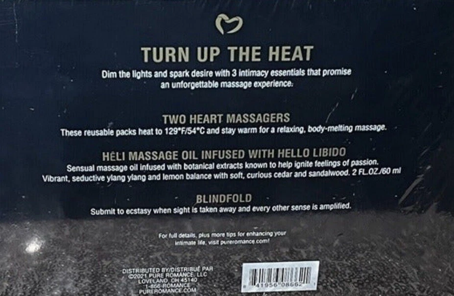 Pure Romance - Juego Turn Up the Heat - Gran regalo Foto 2 de 2