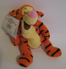 Disney Store Tigger Soft Mini Bean Bag Plush Doll Stuffed Animal Toy 9 inch
