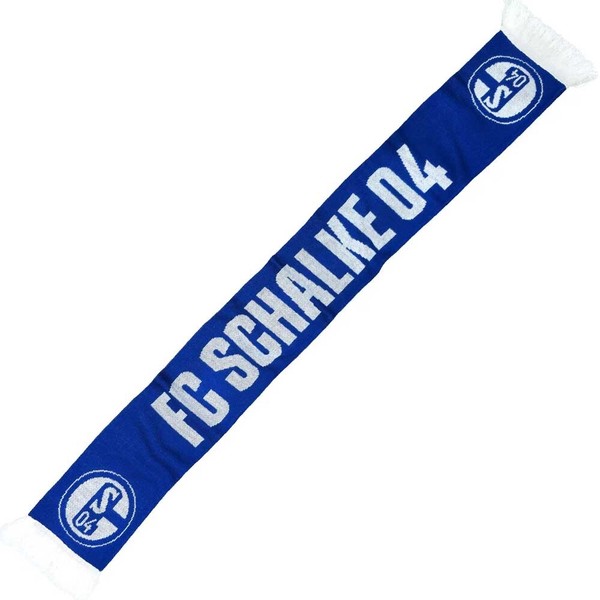 Fc Schalke 04 Schal Classic Fanschal Logo Schriftzug S04 Fanartikel Shop-image