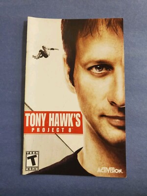Tony Hawks Project 8 PS2 MANUAL ONLY Authentic 