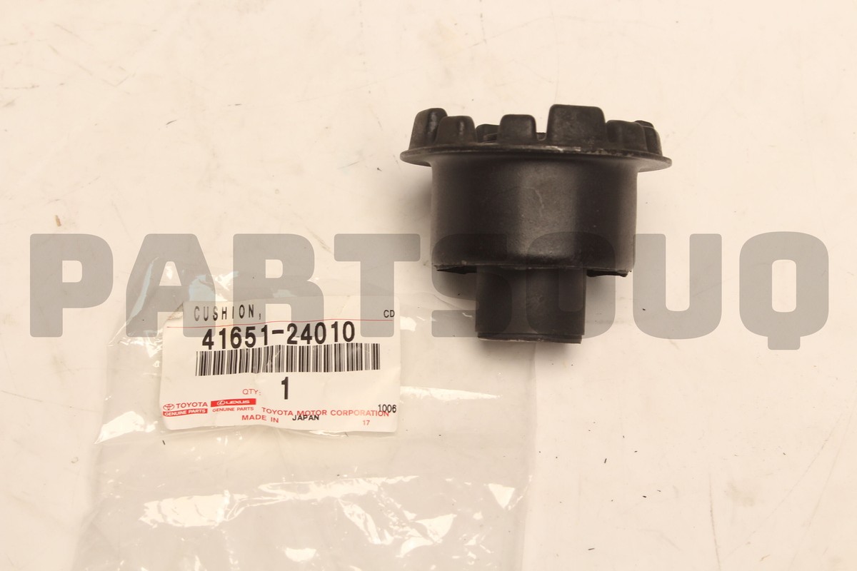 4165124010 Genuine Toyota CUSHION, REAR DIFFERENTIAL MOUNT, NO.1