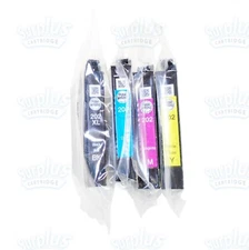 4pk Genuine Epson Claria 202XL High Yield Black & 202 3-Color XP-5100 WF-2860