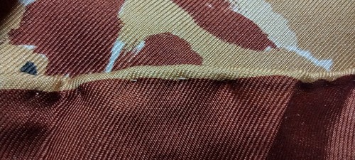 ANNE FOGARTY Abstract ALL SILK Scarf Vintage JAPAN Signature David E. Schwab - Picture 22 of 22