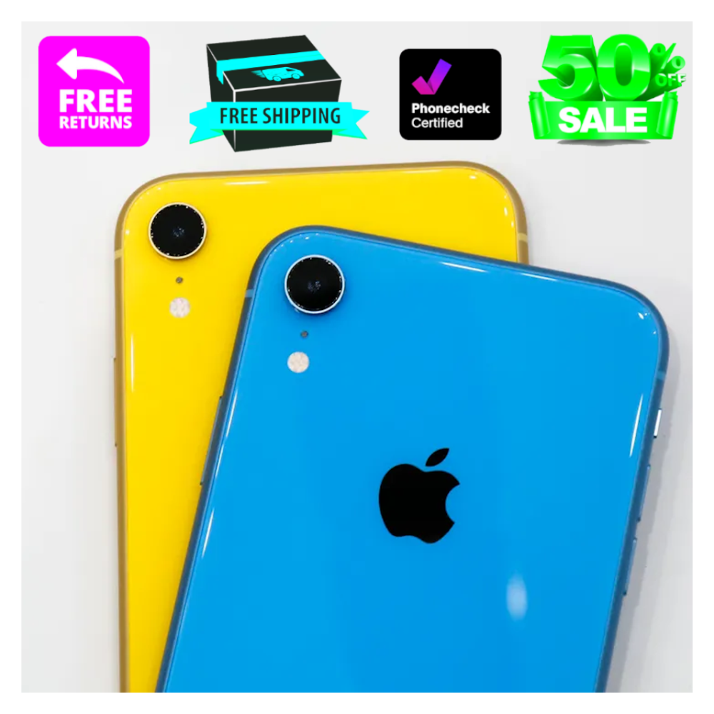 Apple iPhone XR 64GB Fully Unlocked T-Mobile Verizon Apple iPhone XR 64GB Fully Unlocked T-Mobile Verizon