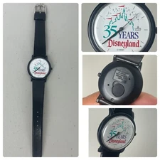 Vintage 1990 Lorus Quartz Disneyland 35 Years Watch Disney New Battery, Works!