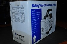 Mastercool 90059R 1.5 CFM Single State Vacuum Pump 110V 50/60 HZ Made in USA