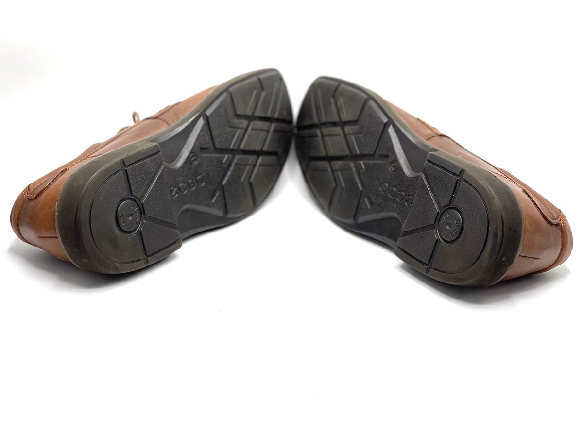 ECCO Shock Point Comfort Oxford Mens Shoes Sz EU 43 US 8.5-9 