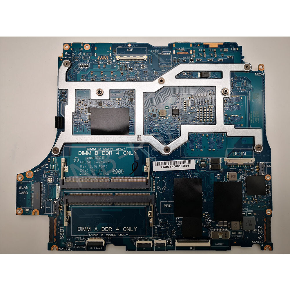 0K0CP5 K0CP5 LAK455P For Dell G15 5511 i711800H Laptop Motherboard eBay