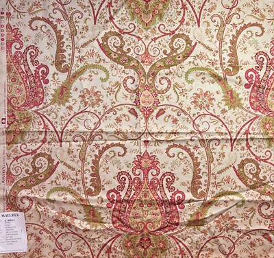 Waverly Byzance in Antique 26  x 26  Remnant Exotic Passages Collection Paisley