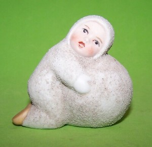 Moule à Glissière Céramique - Alberta's Snow Babies 1412 - Plâtre - Vintage