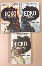 Danie Ware  Ecko Burning signed copy plus Ecko Rising and Ecko Endgame bundle