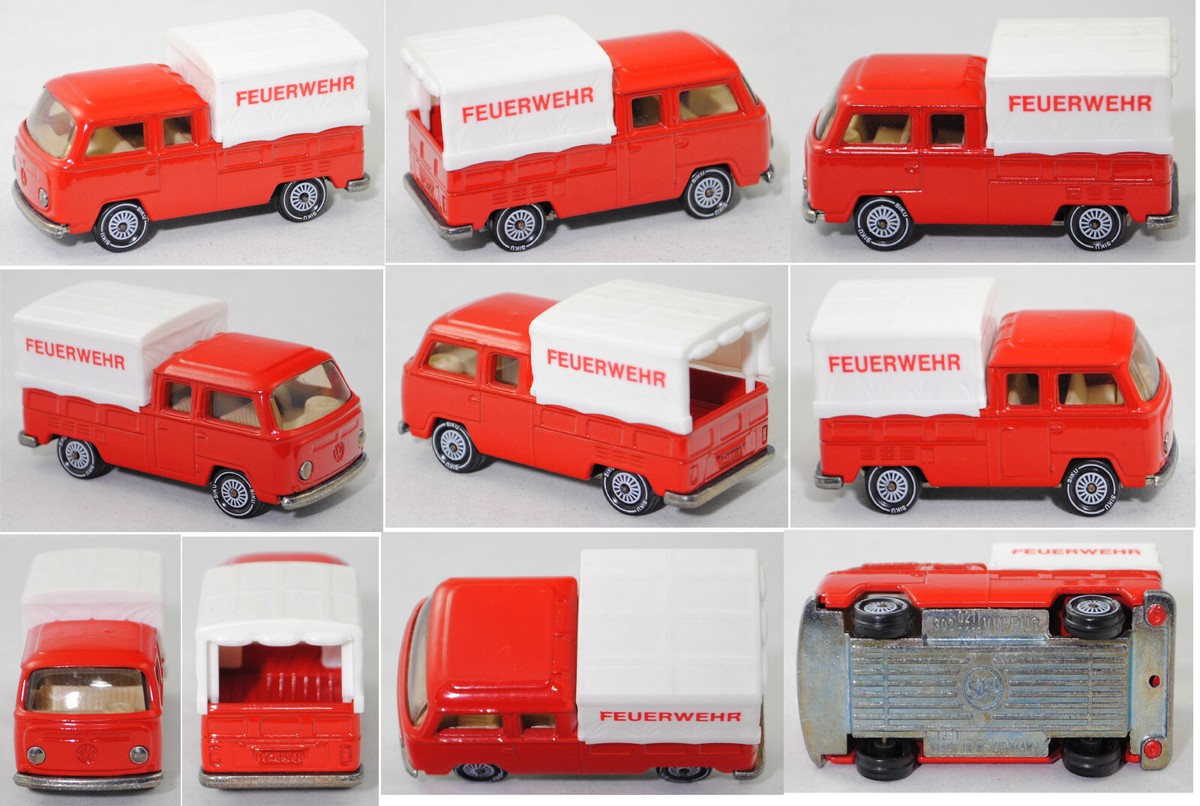 siku (ジク) No.1030 Pritschenwagen Siku 1070 - Siku 1070 Volkswagen Multivan mit Dino-stickern