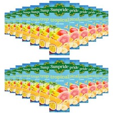 Sunpride Tropical Juice Drink Kid Party Tropics Fruit Carton Box Pack 24 x 250ml