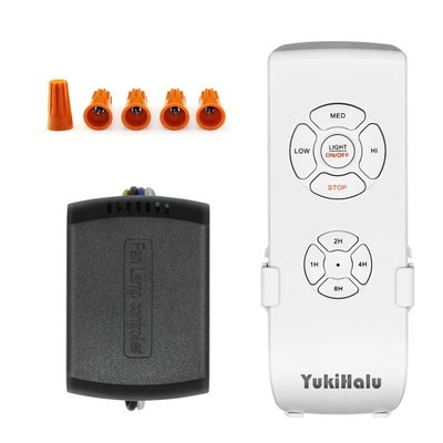 Yukihalu 3 In 1 Small Size Universal Ceiling Fan Remote Control