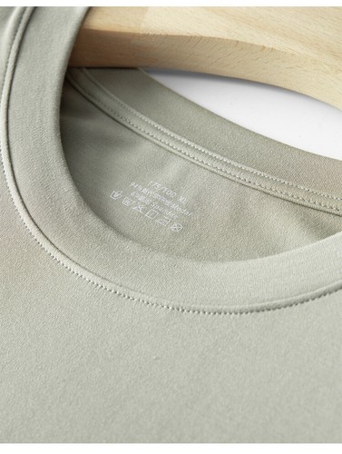 New Men's Short Sleeve T-Shirt Comfortable Breathable Modal Absorbent Clothing - Picture 5 of 36