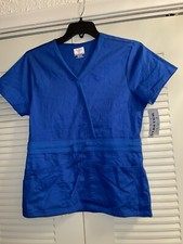 Nwt Women  s White Label Stretch Scrub Top Small