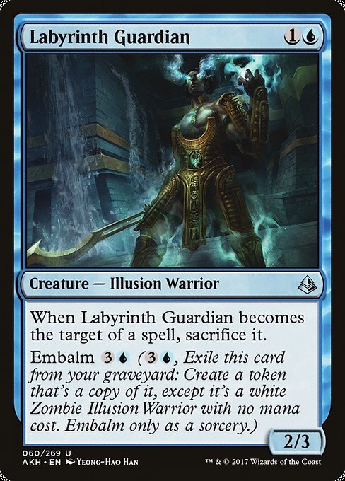 LABYRINTH GUARDIAN x4 mtg NM-M Amonkhet 4 Unc