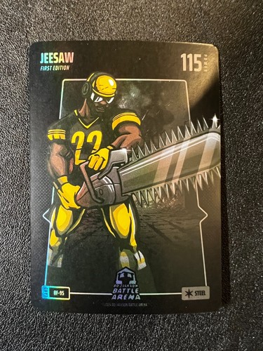 Bo Jackson Battle Arena Battlefoil Steel Jeesaw #BF-95 Najee Harris 1st Edition