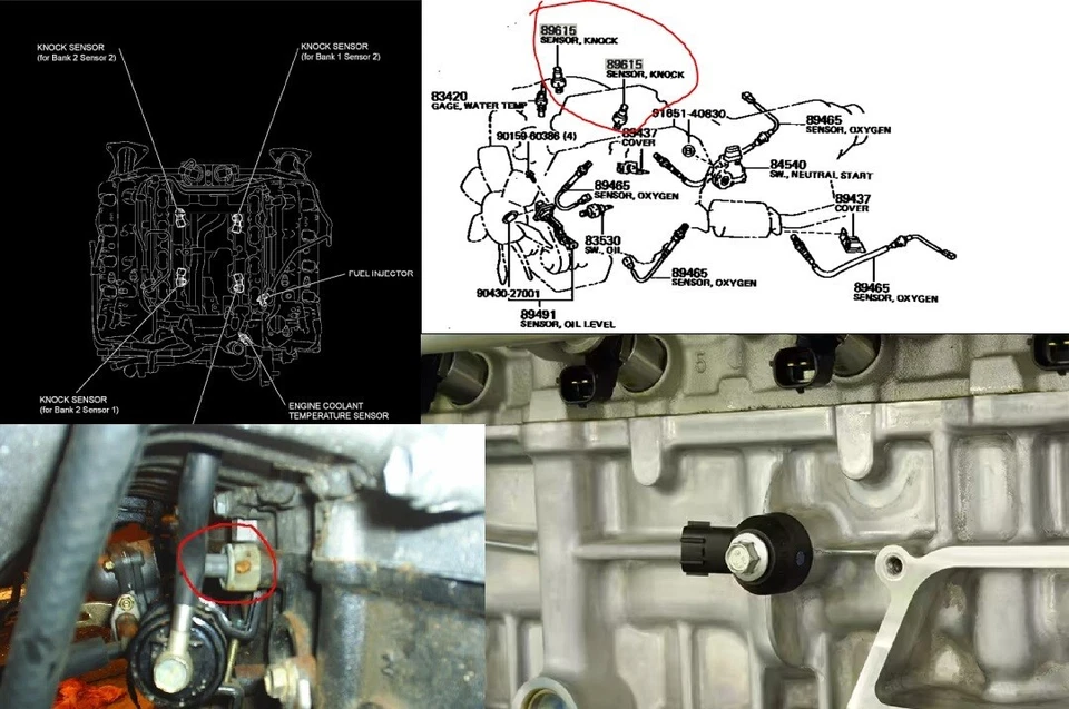 Knock sensor 22060-AA031 for Subaru Impreza 93-96 Outback Liberty 90-96 WRX STI - image 4 of 4