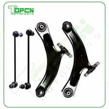4x Front Lower Control Arms Sway Bar Links Kit for 2008-2012 2013 Nissan Rogue