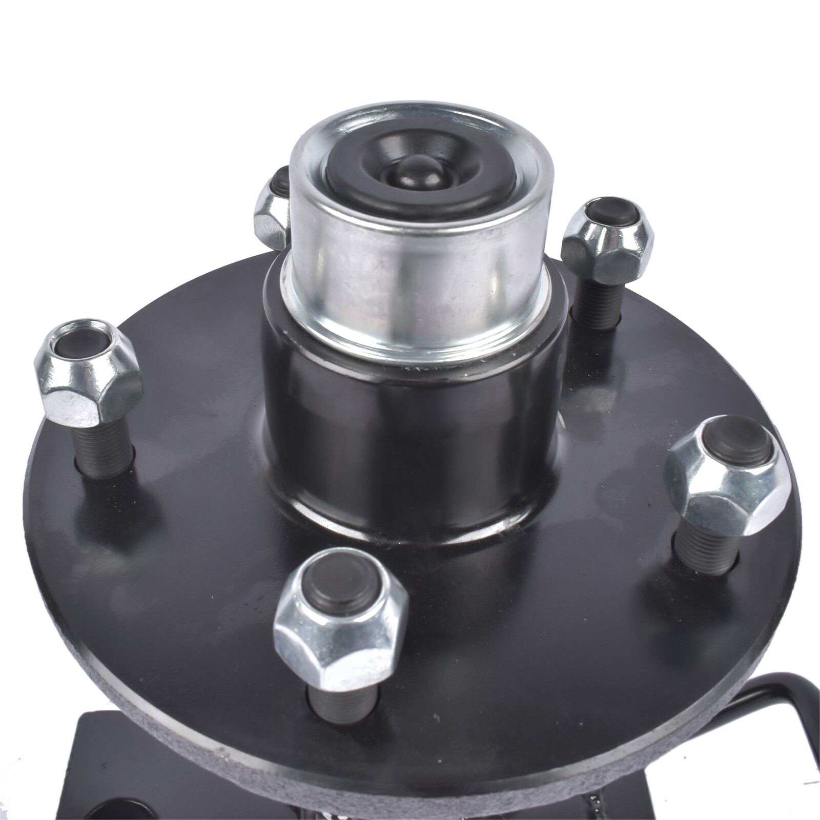 5x 5.5 Lug Superior Shipping Container Wheels, Bolt-on Spindle Kit Brand New