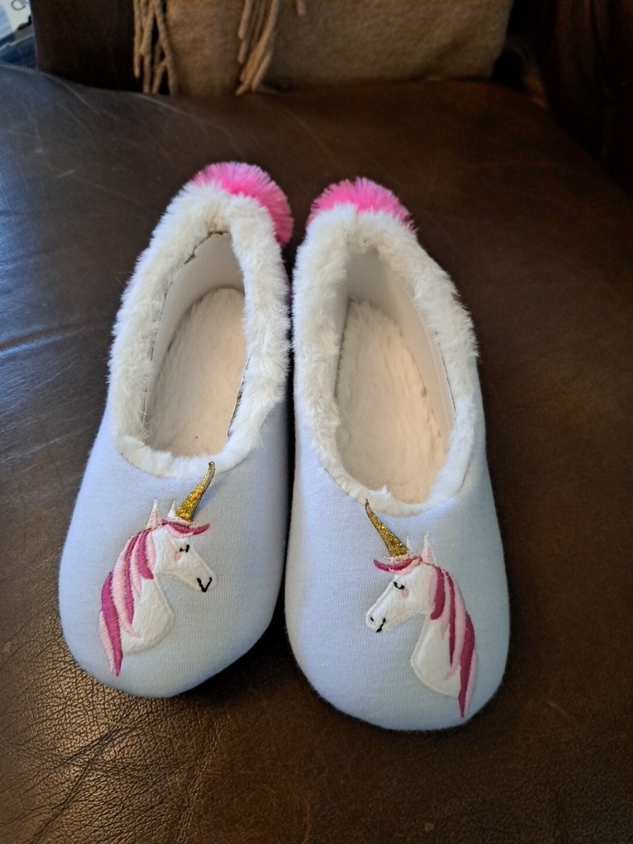 Pink Girls Unicorn Slipper Socks Womens Unicorn Slipper Socks