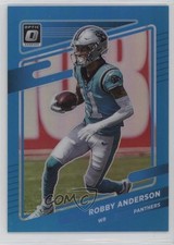 2021 Panini Donruss Optic Aqua Prizm 42/299 Robby Anderson Robbie #158 1p3a