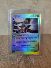 Error Card Misprint Swampert 13/109 EX Ruby & Sapphire Reverse Holo Pokemon NM