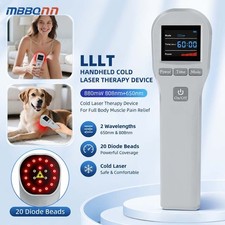 880mW Handheld Cold Laser Therapy Device 650nm 808nm for Pain Relief Home Use