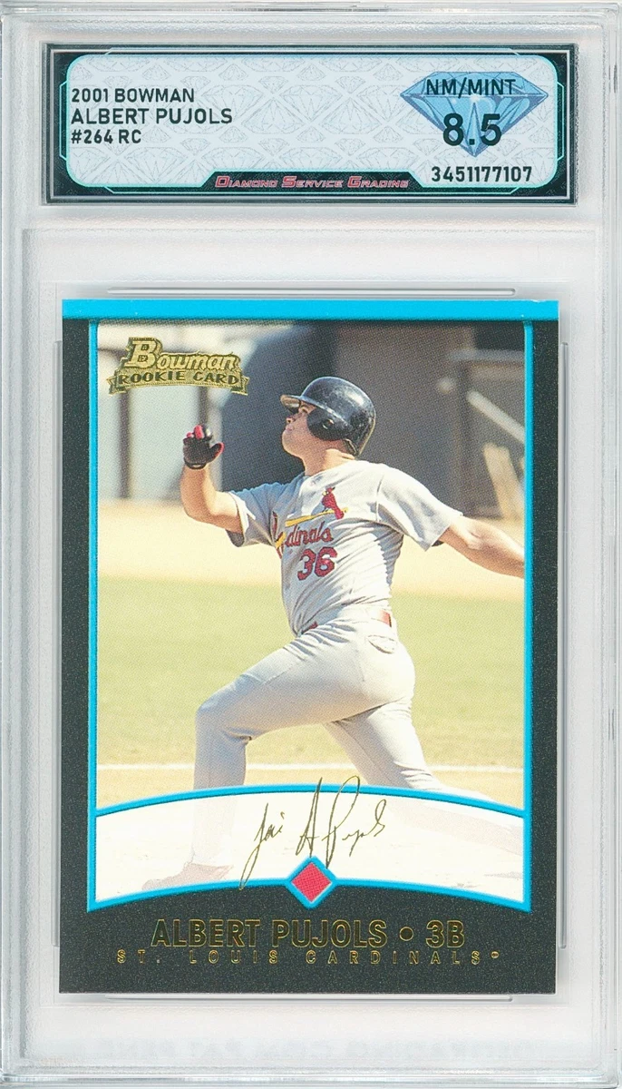 Bowman Albert Pujols Rookie Baseball Sports Trading Cards