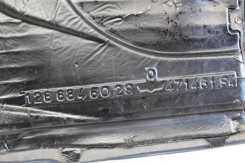 1986 1987 1988 1989 MERCEDES 420SEL RIGHT PASSENGER FRONT CARPET BLUE 1266846029 - Image 4 of 4