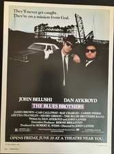 Book Clipping Photo The Blues Brothers Movie Print Ad 1980