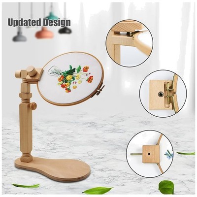 Adjustable Embroidery Hoop Stand for DIY Crafts