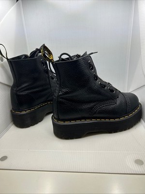 Dr Martens Sinclair Platform Boots Black EU 38 Leather Zip | eBay