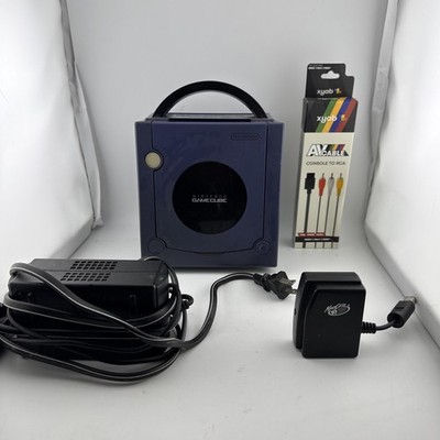 Nintendo GameCube Home Console - Indigo Tested/No Controller